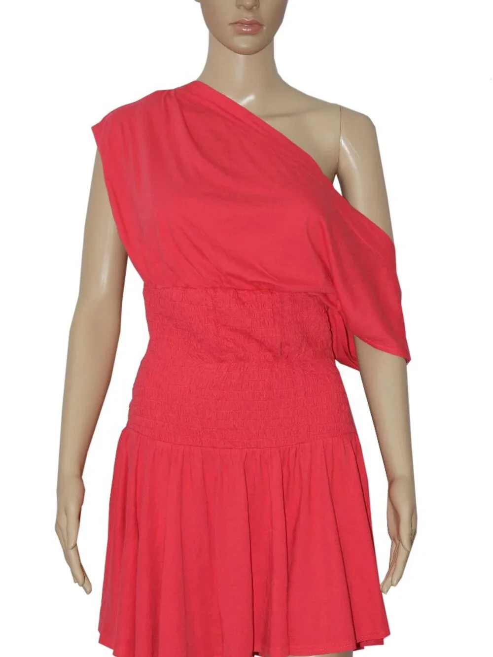 Free People Free-Est Scorching Hot Mini Dress Off-The-Shoulder Smocked M